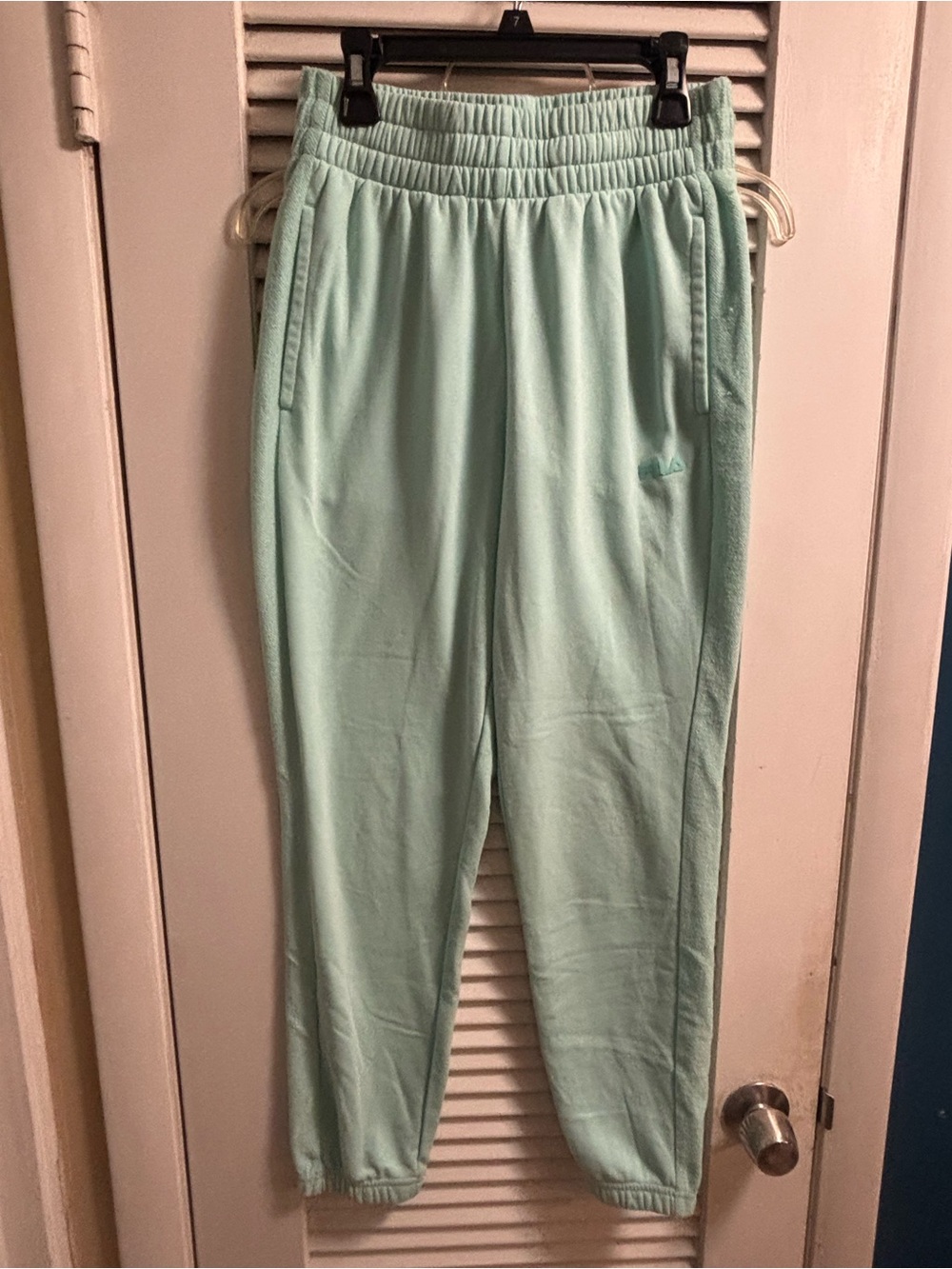 Fila Mint Green Women's Jogger Track Pants